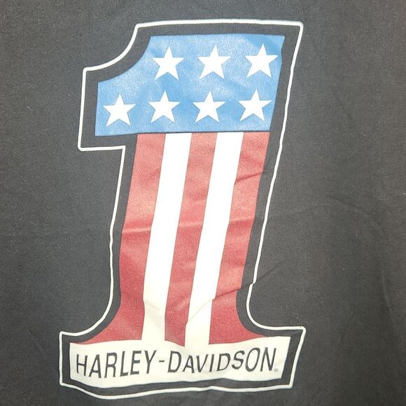 Harley-Davidson Women's Black Tank Top L - Picture 2 of 3